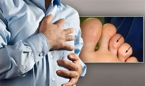 پا و نشانه های بیماری