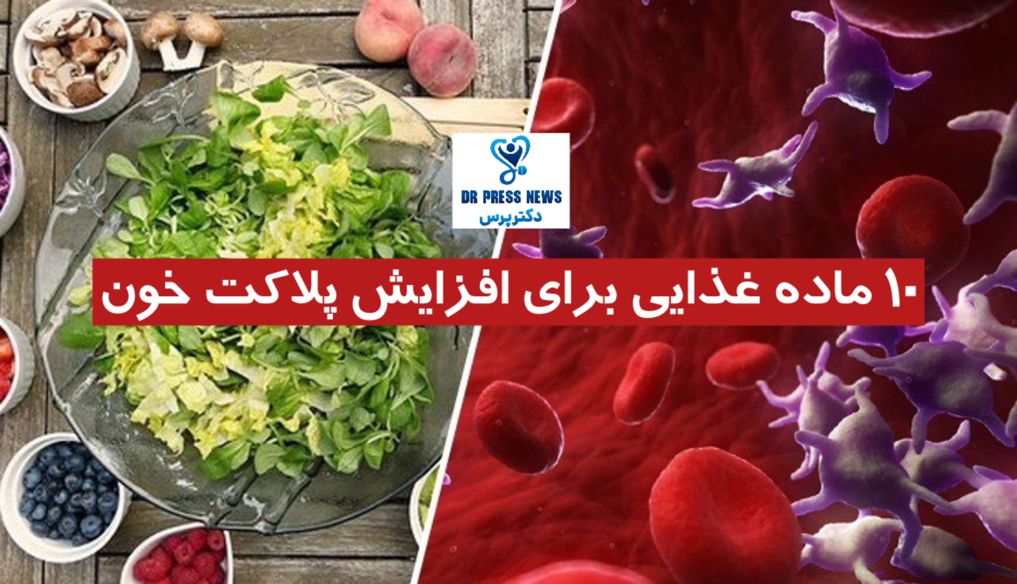 10 ماده غذایی برای افزایش پلاکت خون