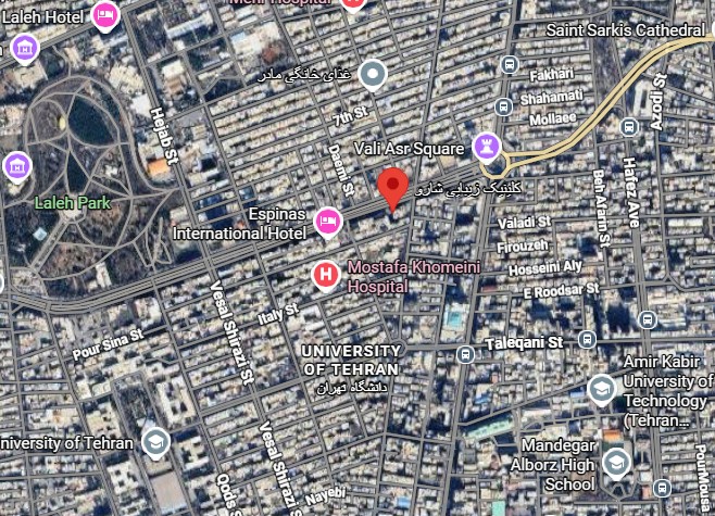 آدرس و اطلاعات تماس کلینیک شارو