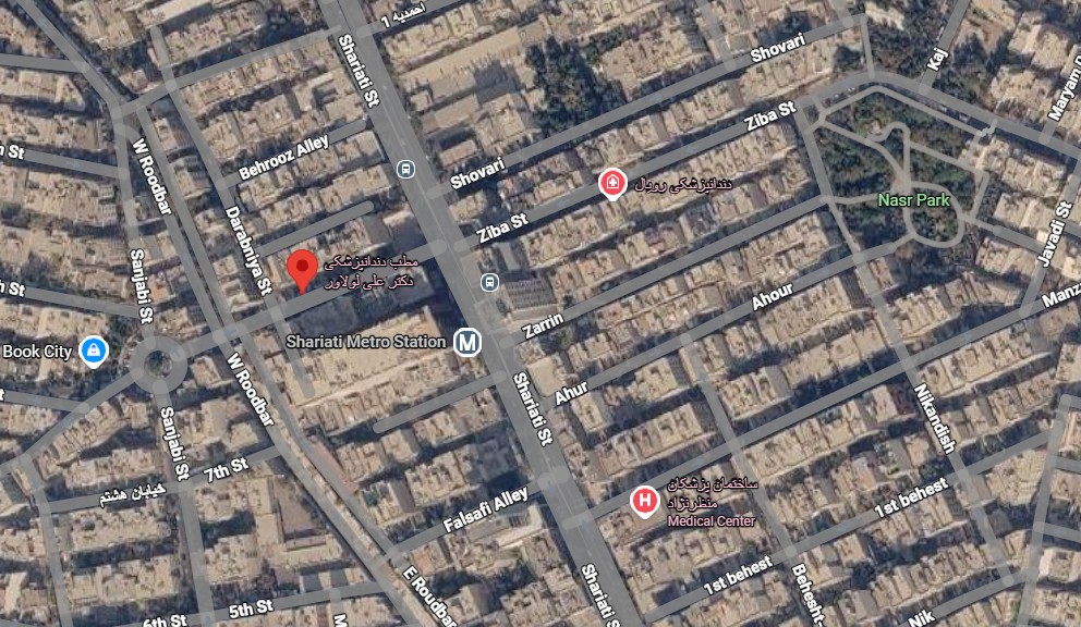 اطلاعات تماس و آدرس دکتر علی لولاگر