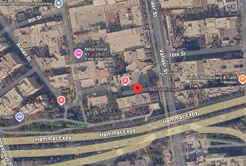 مشاوره و اطلاعات تماس + آدرس دکتر مهدی احمدی